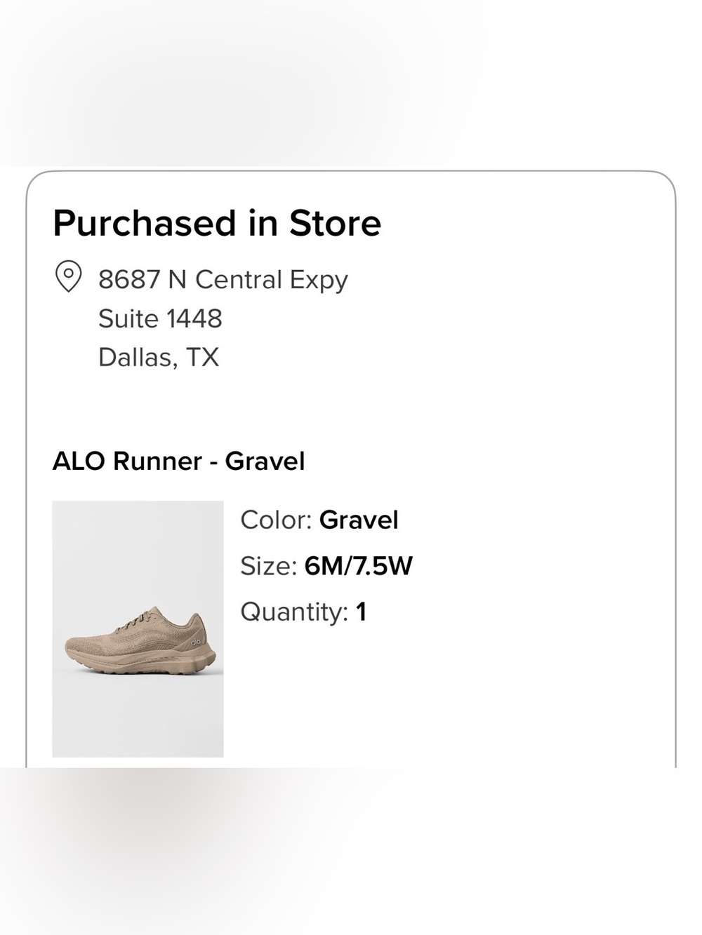 ALO Yoga Women's Athletic Shoe - Taupe